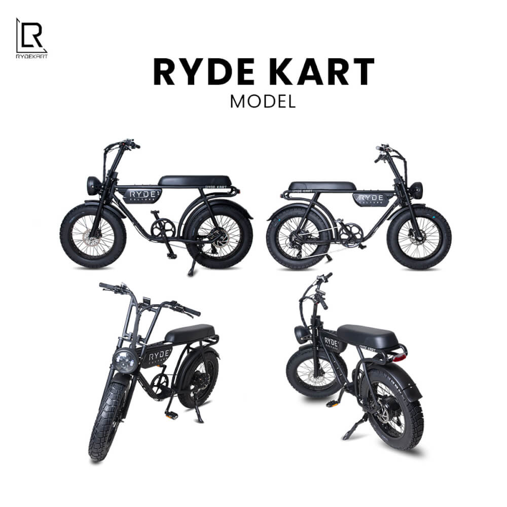 จักรยานไฟฟ้า Rydekart รุ่น Ryde Kart - สีดำ_3